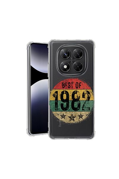 bestcase ® Anit Shock Case For Xiaomi Redmi Note 14 Pro 4G, Best Of 1982, 1997764 AS 1915