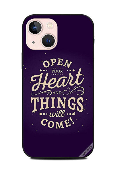 Covernex غطاء حماية لهاتف Apple iPhone 13 Mini افتح قلبك