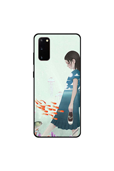 Covernex غطاء حماية سامسونج جالكسي S20 - فتاة داخل أعماق البحار