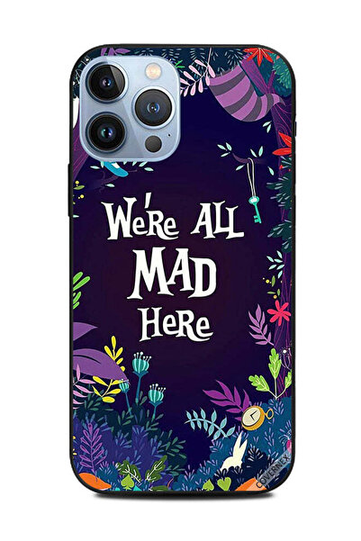 Covernex غطاء حماية لهاتف Apple iPhone 13 Pro Max نحن جميعًا مجانين هنا