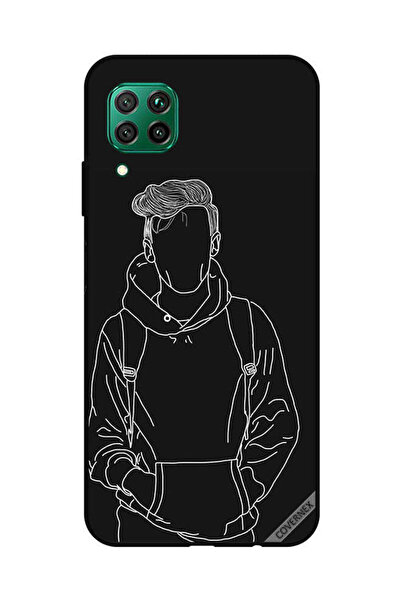 Covernex غطاء حماية لهاتف هواوي نوفا 7i / P40 لايت رسم جاكت بوي