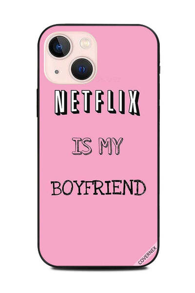 Covernex غطاء حماية لهاتف Apple iPhone 13 Mini - Netflix Is My Boyfriend بالل...