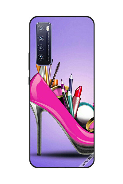 Covernex Protective Case Cover For Huawei Nova 7 Shoe With Makeup