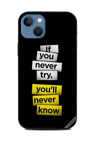 Covernex غطاء حماية لهاتف Apple iPhone 13 إذا لم تجرب أبدًا فلن تعرف أبدًا