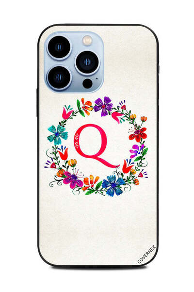Covernex غطاء حماية لهاتف Apple iPhone 13 Pro حرف Q
