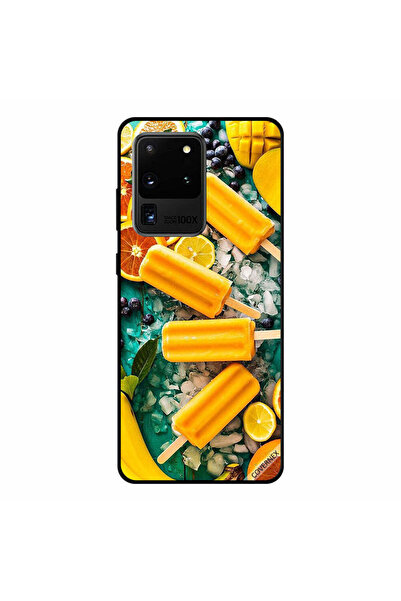 Covernex غطاء حماية لهاتف سامسونج جالكسي S20 ألترا بطبعة آيس كريم عصير الليمون