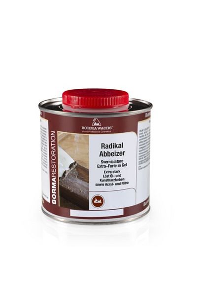 BORMA WACHS Radikal Abbeizer - Gel decapant foarte puternic pentru lemn 750ml
