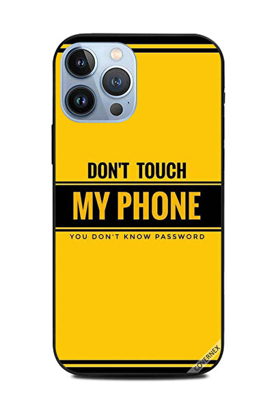 Covernex غطاء حماية لهاتف Apple iPhone 13 Pro Max لا تلمس هاتفي أنت لا تعرف ك...