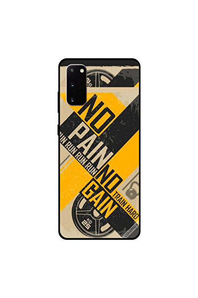 Covernex Samsung Galaxy S20 Case Cover No Pain No Gain Train Hard