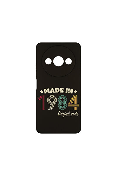 bestcase ® Husa Slim Silicon pentru Xiaomi Redmi A3, Original Parts 1984, 178...