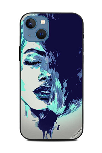 Covernex غطاء حماية لهاتف Apple iPhone 13 - فتاة في عمل فني