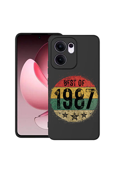 bestcase ® Husa Slim Silicon pentru OPPO Reno13 F / Reno13 FS, Best Of 1987, ...