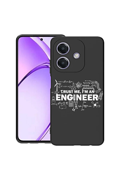 bestcase Husă Slim Silicon pentru OPPO A40 / A40M / A60 5G, Trust Me I'm Engi...