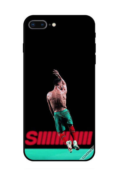 Covernex غطاء حماية لهاتف أبل آيفون 7 بلس رونالدو في الهواء