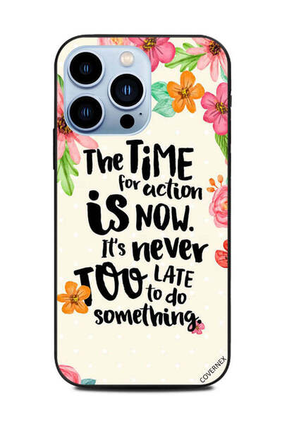 Covernex غطاء حماية لجهاز Apple iPhone 13 Pro - لا وقت متأخر أبدًا