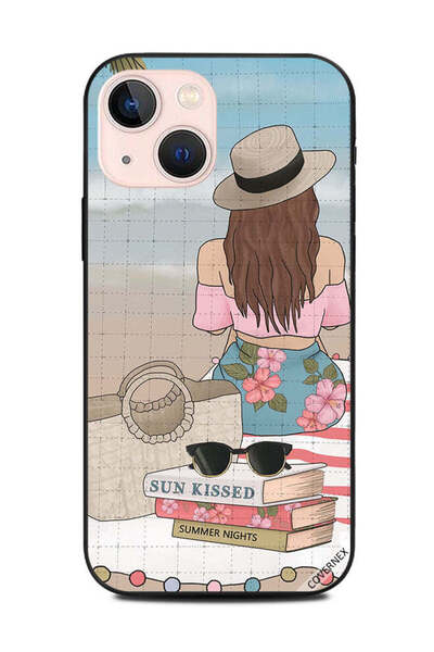 Covernex غطاء حماية لهاتف Apple iPhone 13 Mini Girl Sun Kissed