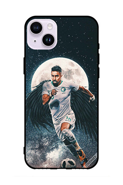 Covernex غطاء حماية لهاتف آبل آيفون 14 - سالم الدوسري يحمل كرة قدم