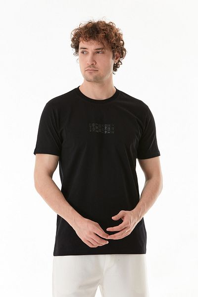 Fulla Moda Αύριο Εκτυπωμένη Μπλούζα Με Στρογγυλή Λαιμόκοψη