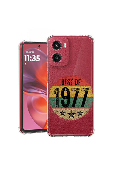 bestcase ® Αντικραδασμική θήκη για Motorola Moto G05, Best Of 1977, 1926357 A...