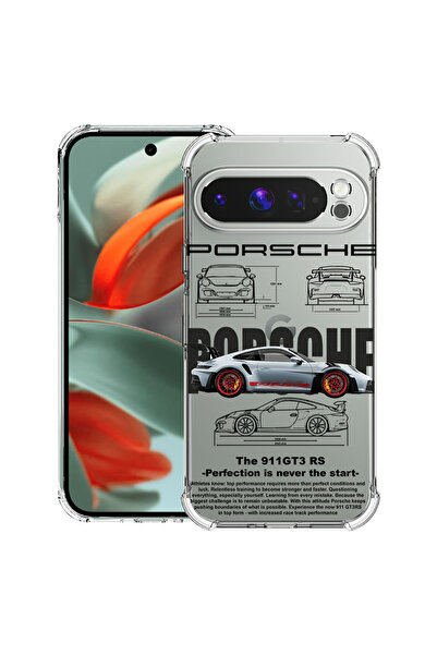 bestcase ® Удароустойчив калъф за Google Pixel 9 Pro, Porsche, 1828622 AS 1883