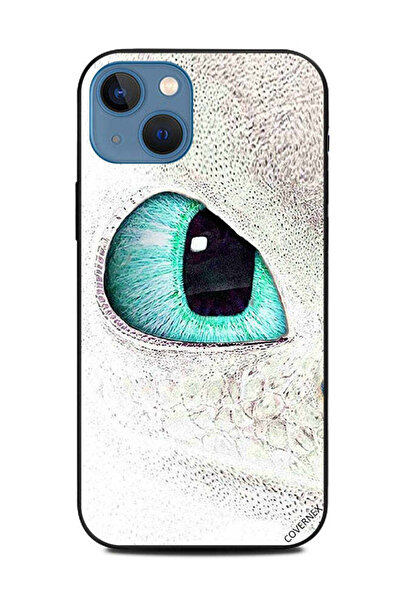 Covernex غطاء حماية لهاتف Apple iPhone 13 - عين القطة الخضراء