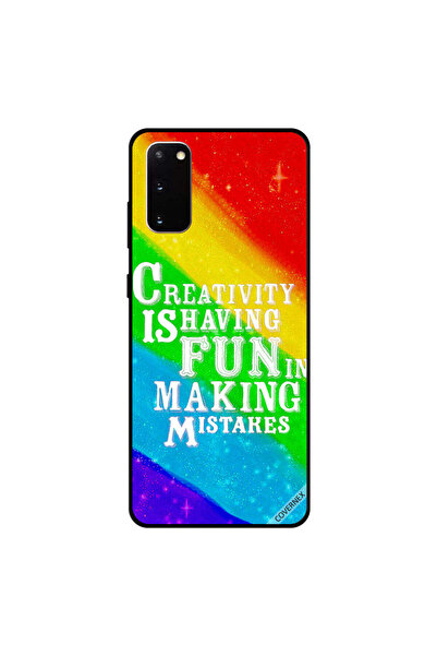 Covernex غطاء حماية لهاتف Samsung Galaxy S20 الإبداع ممتع