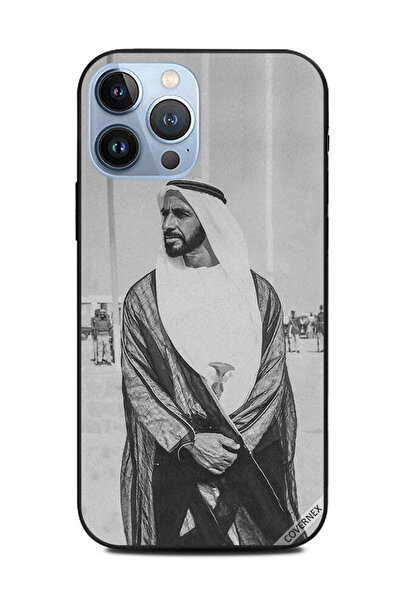 Covernex غطاء حماية لهاتف أبل آيفون 13 برو ماكس صورة الشيخ زاي الكلاسيكية