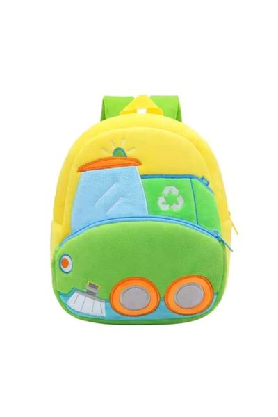 KERNOWSUN Plus Backpack KERNOWSUN, Utility Car Model, Preschool, Kindergarten, Green