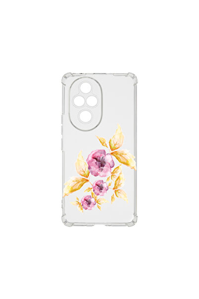 bestcase ® Carcasă antișoc pentru Honor 200 Pro, flori pastelate, 1805837 AS ...