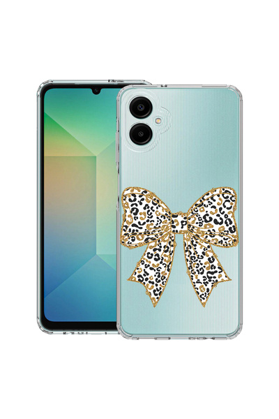 bestcase ® Удароустойчив калъф за Samsung Galaxy A06 4G, с леопардова панделк...