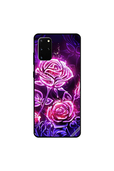 Covernex غطاء حماية سامسونج جالكسي S20 بلس بزهور وردية مضيئة