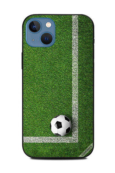 Covernex غطاء حماية لهاتف Apple iPhone 13 على شكل كرة قدم في الزاوية