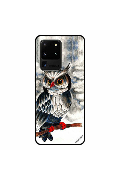 Covernex غطاء حماية سامسونج جالكسي S20 ألترا برسم بومة