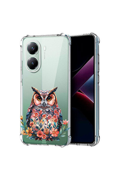 bestcase ® Αντικραδασμική θήκη για Poco X7 Pro, OWL, 1988230 AS 1879