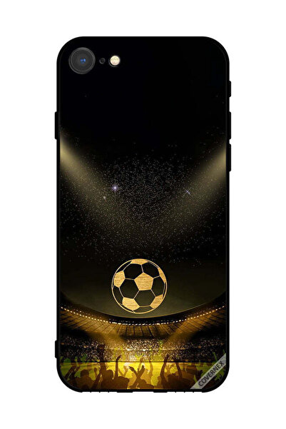 Covernex غطاء حماية لجهاز Apple iPhone SE (2020) بخلفية فيلم كرة قدم كلاسيكية...