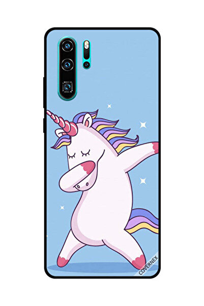 Covernex غطاء حماية لهاتف هواوي بي 30 برو - يونيكورن - أزرق داكن