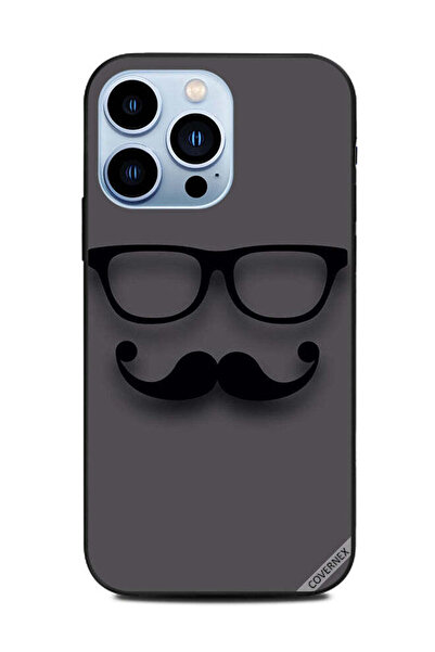 Covernex غطاء حماية لهاتف أبل آيفون 13 برو، زجاج أسود وشارب