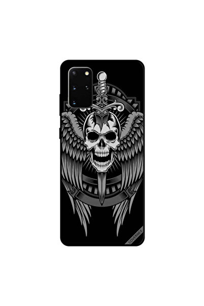 Covernex غطاء حماية لهاتف سامسونج جالكسي S20 بلس بتصميم جمجمة وأجنحة نسر