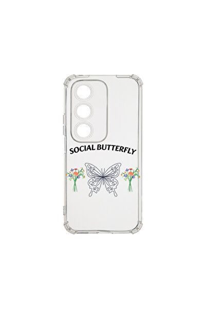 bestcase ® Carcasă antișoc pentru Oppo A80 5G, Social Butterfly, 1925007 AS 1888