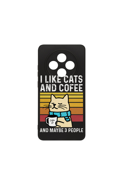 bestcase ® Husa Slim Silicon pentru Xiaomi Redmi 14C / A4 / Poco C75, Cats An...