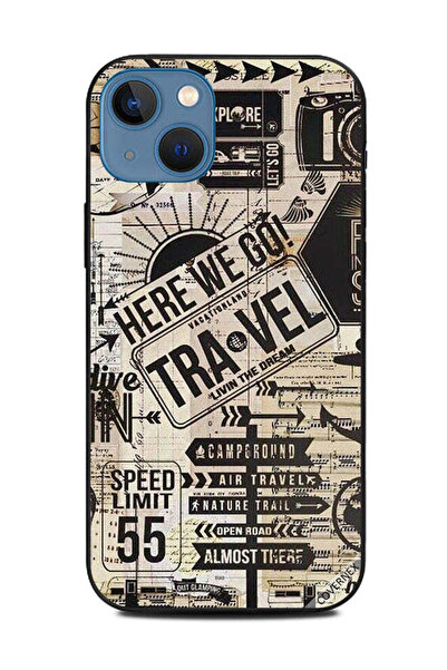 Covernex غطاء حماية لجهاز Apple iPhone 13 Here We Go Travel