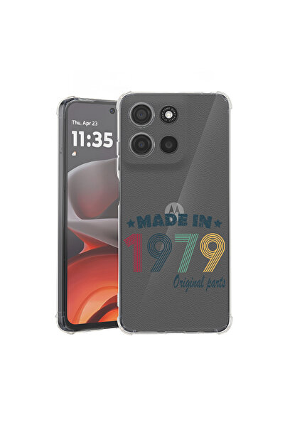 bestcase Carcasă antișoc pentru Motorola Moto G56 cu piese originale 1979, 20...