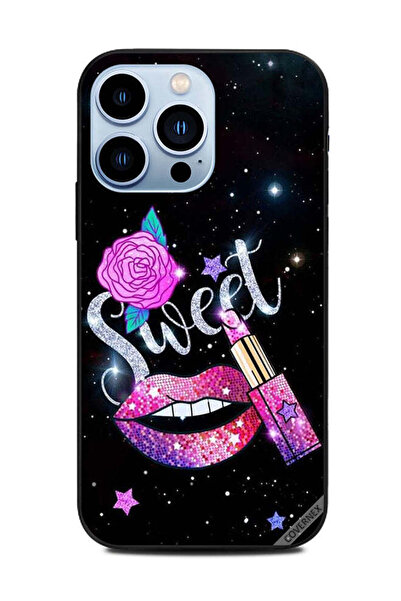 Covernex غطاء حماية لهاتف Apple iPhone 13 Pro - شفاه وأحمر شفاه حلو