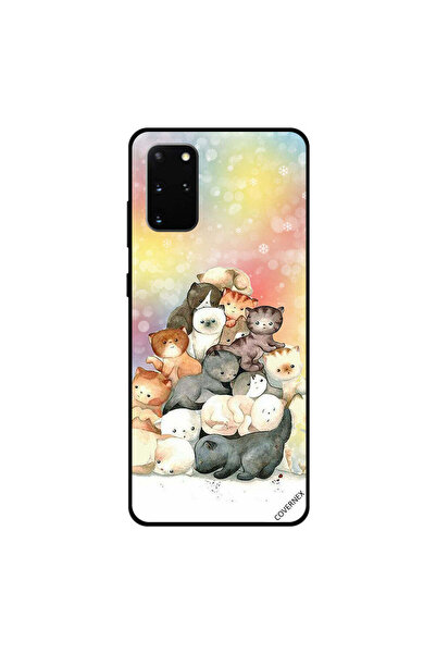 Covernex غطاء حماية لهاتف سامسونج جالكسي S20 بلس بتصميم مجموعة قطط
