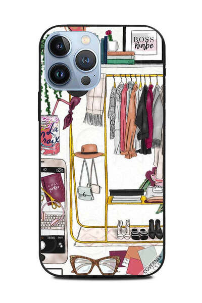 Covernex غطاء حماية لهاتف Apple iPhone 13 Pro Max Boss Babe Room