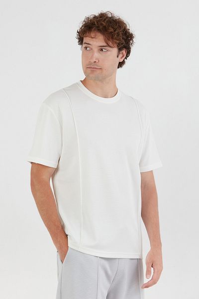 Fulla Moda Μπλουζάκι Basic Çimalı Bisiklet Yaka