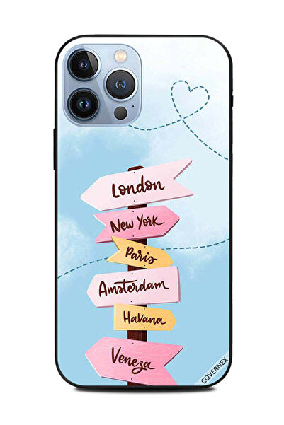 Covernex غطاء حماية لهاتف Apple iPhone 13 Pro Max - الأماكن التي يجب زيارتها