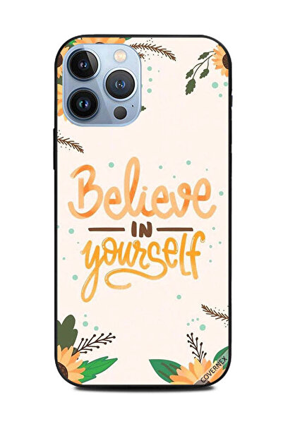 Covernex غطاء حماية لجهاز Apple iPhone 13 Pro Max - ثق بنفسك - زهور الشمس