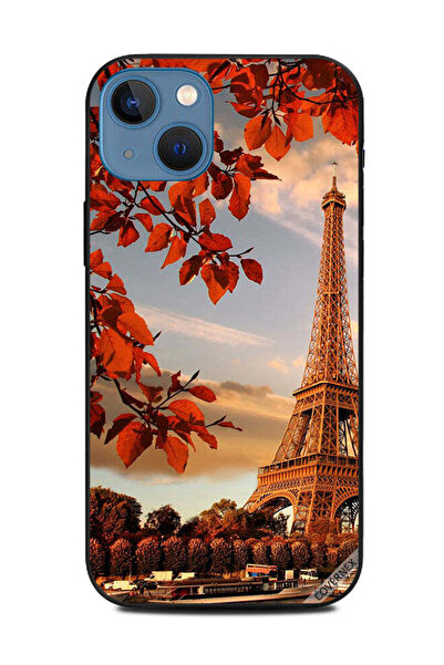 Covernex Protective Case Cover For Apple iPhone 13 Autumn Bunch & Effiel Tower