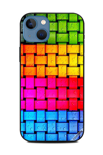 Covernex Protective Case Cover For Apple iPhone 13 Water Drops On Colorful St...